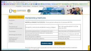 Tutorial de inscripción a la UNAD [upl. by Dalpe588]
