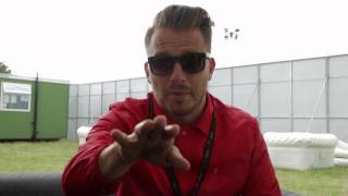 Chatting with Dapper Laughs at V Festival 2014 [upl. by Guido]