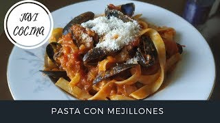 INCREÍBLE RECETA DE PASTA CON MEJILLONES [upl. by Caryl595]