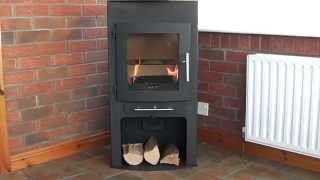 Westfire uniq 18 wood burning stove 80 efficient Defra approved [upl. by Seroled]