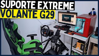 Montar Volante Logitech G29 No Suporte Extreme EXR SXT  Setup Gamer [upl. by Albur79]