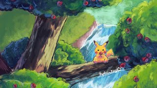 speedpaint viridian forest [upl. by Kimberly446]