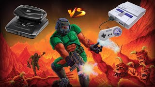 Doom  32x vs SNES [upl. by Naxor]