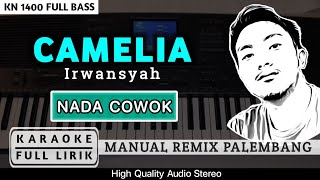 CAMELIAIRWANSYAH COWOK VERSI REMIX PALEMBANG  KARAOKE FULL LIRIK [upl. by Elconin495]