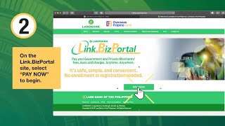 Pay your bills and fees online using the LANDBANK LinkBizPortal [upl. by Wojak]