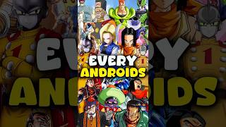 All Androids in Dragon Ball Ranked [upl. by Aneger]