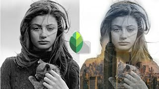 Tutorial 2 Double Exposure Effect in Snapseed App  Picture Perfect [upl. by Saxon]