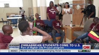 Zimbabwean students come to US [upl. by Shulman]