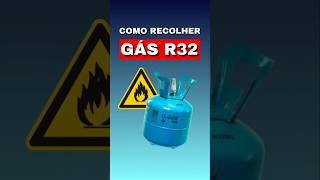 COMO RECOLHER GÁS R32 [upl. by Aratehs]