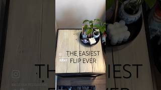 Easiest furniture flip🛋️💖furnitureflip upcycle wood paint diyproject homedecor [upl. by Afital]