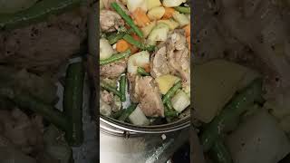 Easy Chicken Stew Recipe viral viralvideo youtube reel shorts video youtuber [upl. by Eugnimod]