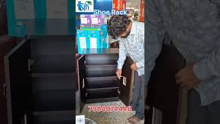 Shoe rack  Trichy SM Furniture  Customised Rate  Manufacturing Rate [upl. by Ecire]