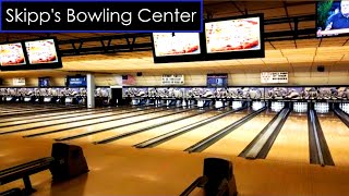 Bowling at Skipps Bowling Center A2 [upl. by Zonda]