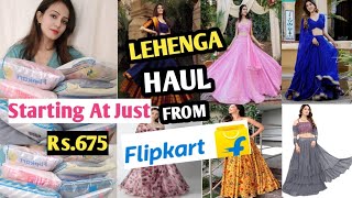 Flipkart New Condition Lehenga haul  Tryon Honest Review  reshmastyle [upl. by Thorner]