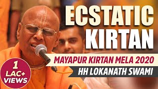 Ecstatic Kirtan  HH Lokanath Swami Maharaj  Mayapur Kirtan Mela 2020 [upl. by Elgar]