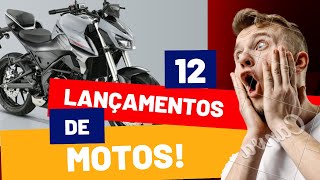 12 Lançamentos de Motos que Chegam às Lojas do Brasil até o Fim de 2024 [upl. by Tahp]