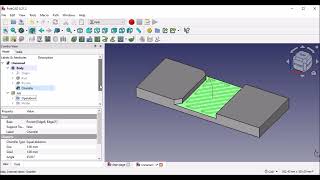 Free Cad slotting and learning to change tool dimension amp tool switch Path Workbench06 [upl. by Estrellita]