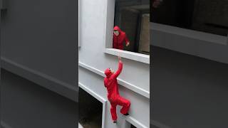 Parkour Money Heist 2 ESCAPE POLICE Parkour Real Lifeshorts HIGHNOY29 [upl. by Elvira]