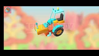 LEO CREATE THE ROLLER COASTER  LEO CARTOON  LEO KIDS TOY 🤔🫠🤑 [upl. by Dnalro]