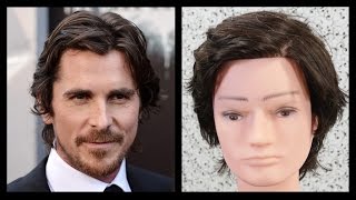 Haircut Tutorial Christian Bale Dark Knight Rises  TheSalonGuy [upl. by Gathard]