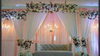 DIY Multiple Backdrop Stage Decor [upl. by Machos]