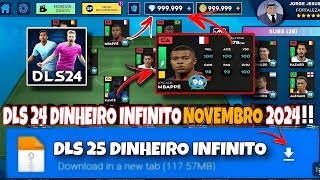 Como Ter Dinheiro Infinito no DREAM LEAGUE SOCCER 24  DLS 2024 [upl. by Elleimac277]