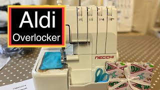 Unboxing Aldi Overlocker Serger or is it the Singer S1478   Abi’s Den ✂️🧵🌸 [upl. by Babette]