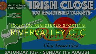 ICTSA Irish Close sporting clays  RiverValley CTC [upl. by Noroj]