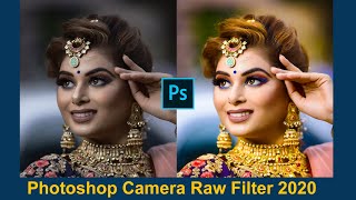 Photoshop tutorial  Camera Raw Filter  2020 [upl. by Suckow]