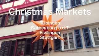 Christmas Market 2012 in Germany BGM Binaural Field Recording [upl. by Akibma]