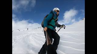 Ski de rando Terre Rouge partie 1 [upl. by Nivag]