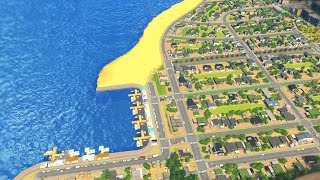 Building a PERFECT Coastal Community in Cities Skylines [upl. by Nnylatsyrc974]