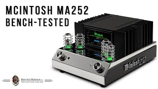 McIntosh MA252 Integrated Amplifier PUNISHED  Brooks Berdan Ltd [upl. by Nowahs]