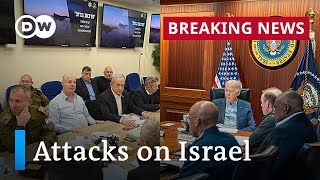 How will Israel and the US respond to Irans attack on Israel  DW News [upl. by Luz]