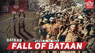 Fall of Bataan amp The Bataan Death March  Pacific War 20 DOCUMENTARY [upl. by Ytsenoh]