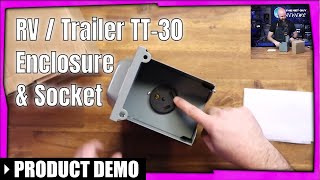 Outdoor TT30R Enclosure for Trailer amp RV Power [upl. by Ennej779]