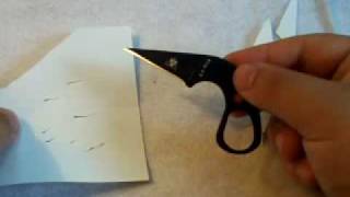 Knife Review  Kabar TDI LDK Last Ditch Knife [upl. by Pare110]