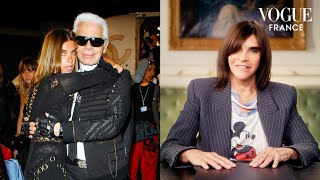 Carine Roitfeld revient sur les looks qui ont marqué sa carrière  Vogue France [upl. by Laenahtan850]