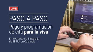 Pago y programación de cita para la visa [upl. by Yellas]