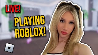 Playing ROBLOX Come JOIN ME [upl. by Larkins]