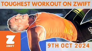 Wednesday Workout  Group A  Zwift Run Channel [upl. by Hercule596]