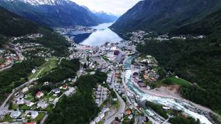 Odda Hardanger  Norway  bird view by Phantom 3 [upl. by Vaios91]