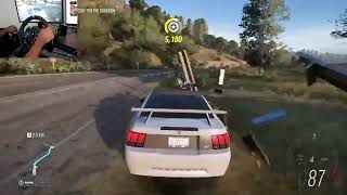 Ford SVT Cobra R  Forza Horizon 5  Logitech G29 gameplay [upl. by Eirollam808]