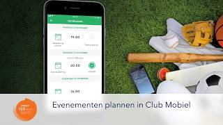 ClubMobiel  Evenementen inplannen [upl. by Dahraf]