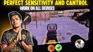 LOW END DEVICE SECRET SENSITIVITY ⁉️  BGMI BEST SENSITIVITY  BGMI BEST CANTROL SETTING  BGM [upl. by Burtis]