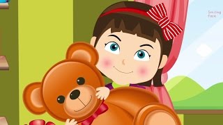 Chubby Cheeks Dimple Chin  Nursery rhyme for children with Lyrics [upl. by Eadie807]