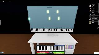 Howls Moving Castle Main Theme  Roblox Piano Sheet [upl. by Martguerita]