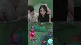 mami meyden lagi baca komen di sela papi 🤣 meyden mobilelegends reels [upl. by Eisor]