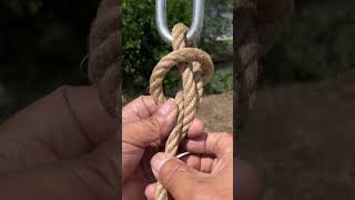 The most practical knot in the world  very convenient [upl. by Kimbra]