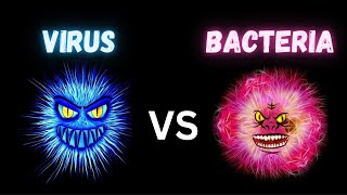 Difference Between Viruses and Bacteria [upl. by Anitselec171]